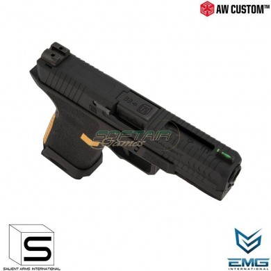 Gbb Gas Pistol Sai Blu Compact Emg Black Armorer Works (aw-sai-110741)