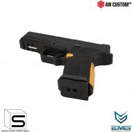 Gbb Gas Pistol Sai Blu Compact Emg Black Armorer Works (aw-sai-110741)