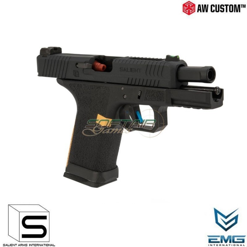 Gbb Gas Pistol Sai Blu Compact Emg Black Armorer Works (aw-sai-110741)