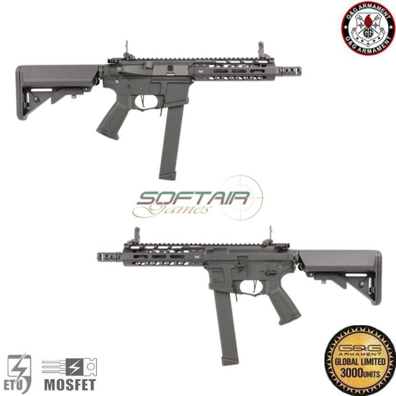 Fucile Elettrico Limited Edition Pcc9 Compact Airsoft Aeg Black G&g (gg-egc-pcc-9mm-bnb)