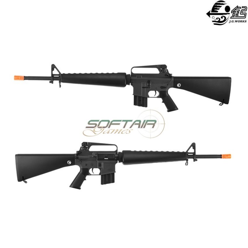 Electric Rifle M16 A1 Vietnam Golden Bow (jg-6618)