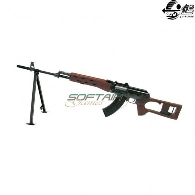 Fucile Elettrico Ak Dragunov Wood Golden Bow (jg-0511w)