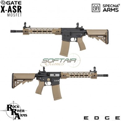 Electric Rifle Sa-e14 Edge™ Rra M4 M-lok Custom Carbine Replica Two Tone Specna Arms® (spe-01-023941)
