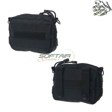 Horizontal Utility Pouch Debris Type Black Frog Industries® (fi-023983-bk)