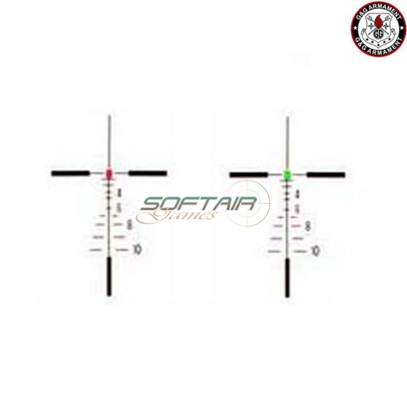 Ottica Elcan Specter Dr 1-4x Black Reticolo Illuminato G&g (gg-12022)