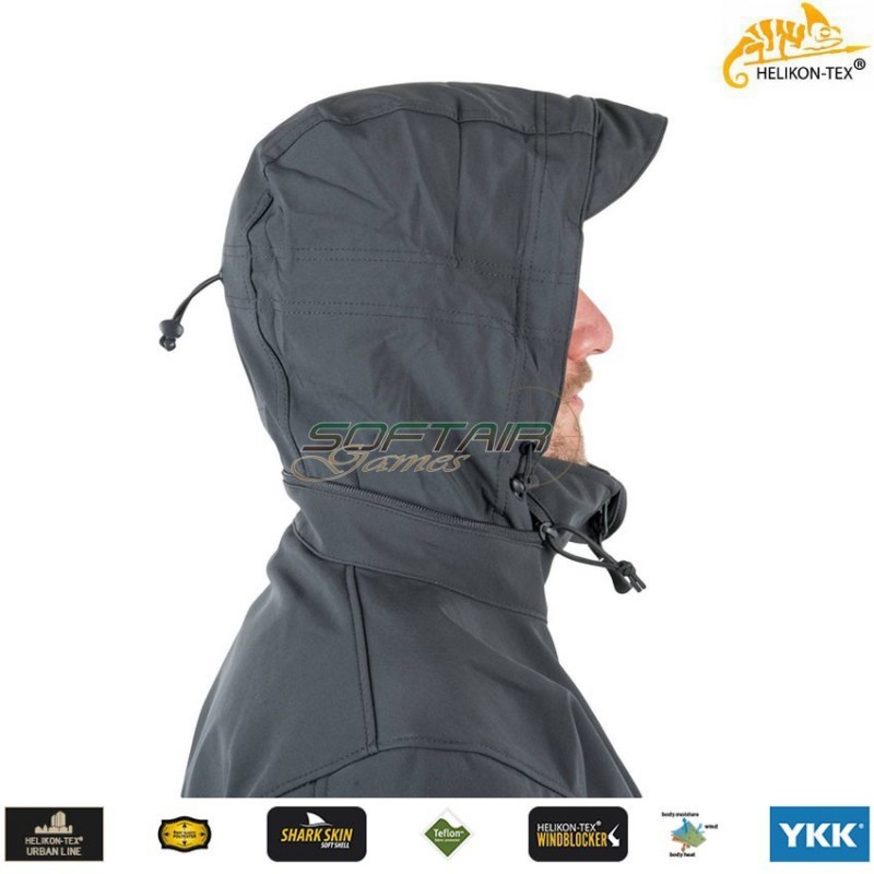 Soft Shell Gunfighter Jacket Multicam Shark Skin Windblocker Helikon-tex® (ht-ku-gun-fm-14)