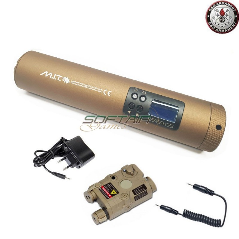 M.i.t. Military Intelligence Tracer Unit + Laser Peq Tan G&g (gg-01047-1)