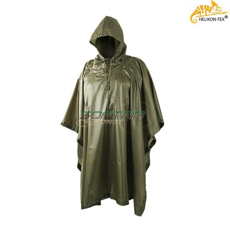 Poncho U.s. Model Olive Green Rip-stop Helikon-tex® (ht-po-mus-po-02)