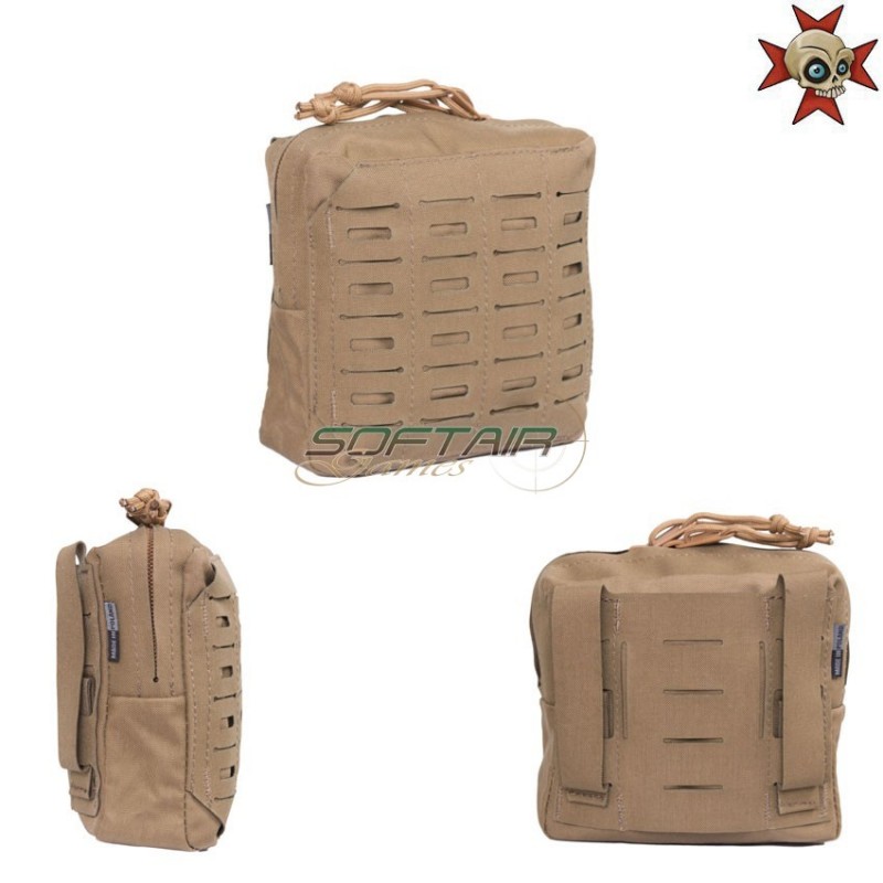 Tasca Laser Medium Pouch Coyote Brown Templar's Gear (tg-up-160x170-cb)