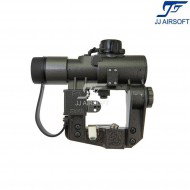 Dot Kobra 1x28 Pk-a Ak Series Sks/svd Side-rail Mount Jj Airsoft (ja-5093)