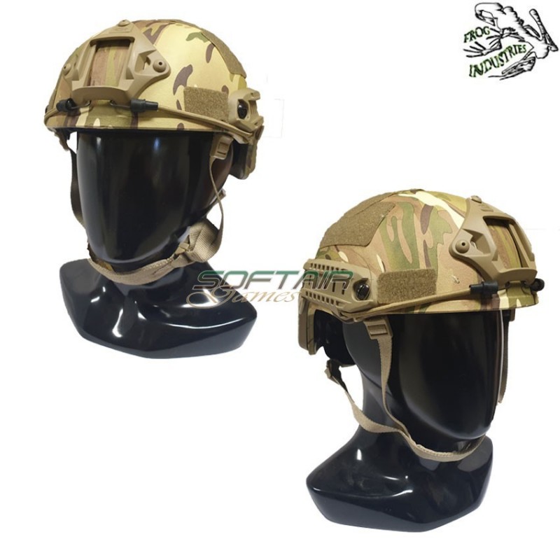 Elmetto Fast Multicam C/nvg Mount & Rails Frog Industries® (fi-fast-mul)