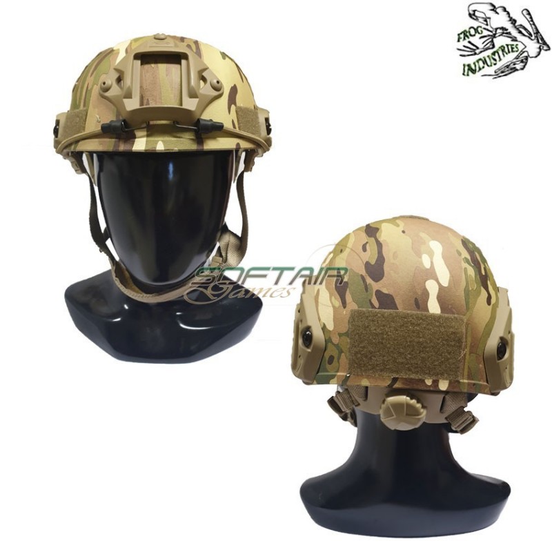 Elmetto Fast Multicam C/nvg Mount & Rails Frog Industries® (fi-fast-mul)