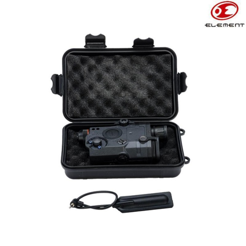 Peq-15 La-5c Uhp Black Flashlight/laser Red/laser Green Element (el-ex450-bk)