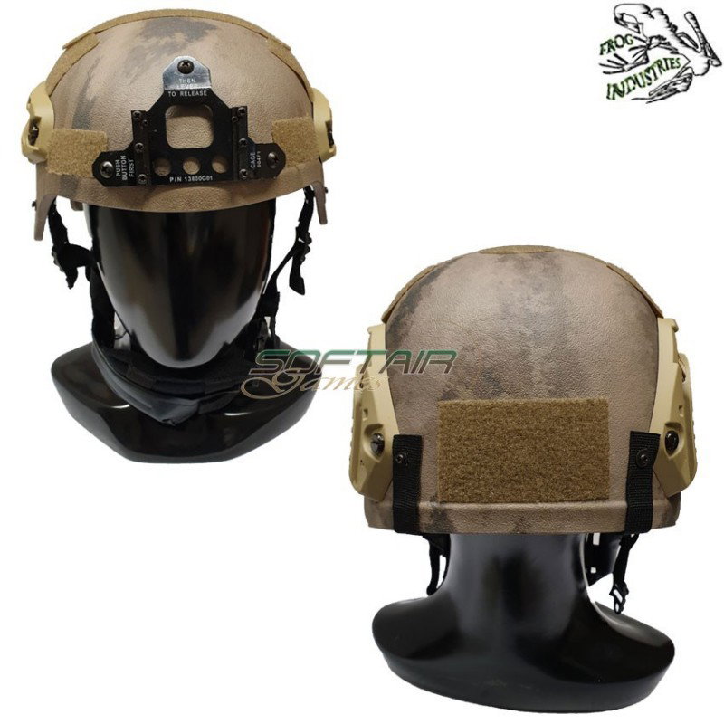 Helmet Ibh Atacs Urban C/nvg Mount & Rails Frog Industries® (fi-ibh-at)