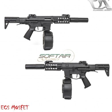 Fucile Elettrico Px9 X9 Aeg Smg Black C/drum & Silenziatore Classic Army (ca-211759)
