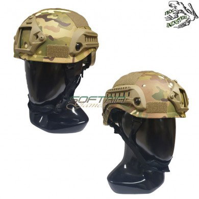 Elmetto Mich 2001 Multicam C/nvg Mount & Rails Frog Industries® (fi-mich1-mul)