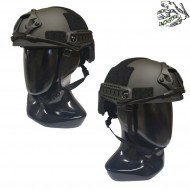 Helmet Fast Black C/nvg Mount & Rails Frog Industries® (fi-fast-b)