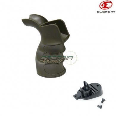 Grip Motore G27 Style Foliage Green Per M4/m16 Element (el-ot0802-fg)