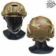 Helmet Fast Vegetato C/nvg Mount & Rails Frog Industries® (fi-fast-tc)