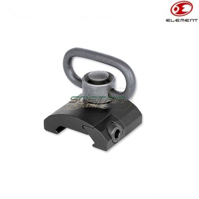 Gear Sector Rail Mount Black Element (el-ex250-bk)