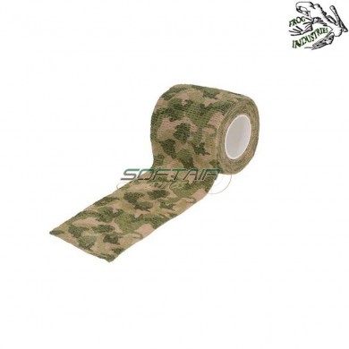 Elastic Tape Bush Green Camo Frog Industries® (fi-388-bgc)