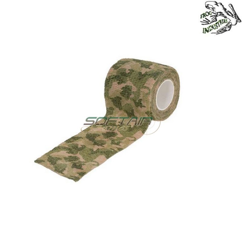 Elastic Tape Bush Green Camo Frog Industries® (fi-388-bgc)