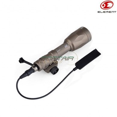 Torcia M600p Led Tactical Dark Earth Full Version Element (el-ex362-de)