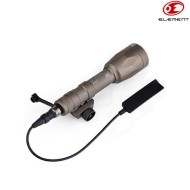 Torcia M600p Led Tactical Dark Earth Full Version Element (el-ex362-de)
