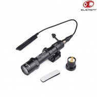 Torcia M600b Mini Scout Led Tactical Black Element (el-ex410-bk)