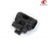 Mount 5 Posizioni Laser/torcia Black 1" Element (el-ot0424-bk)