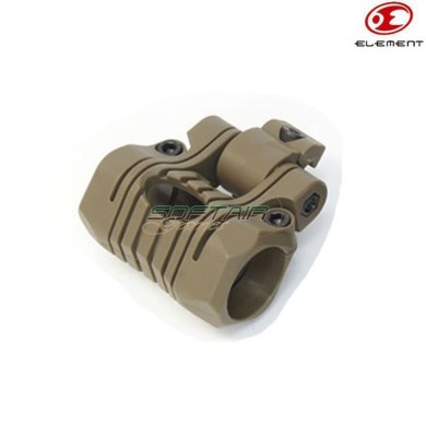 Mount 5 Positions Laser/flashlight Dark Earth 1" Element (el-ot0424-de)