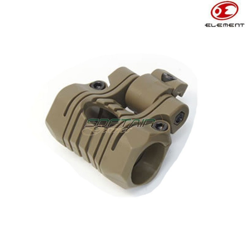 Mount 5 Posizioni Laser/torcia Dark Earth 1" Element (el-ot0424-de)