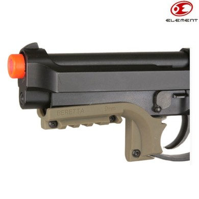 Mount Beretta M9 Tan Element (el-pa0204-tan)