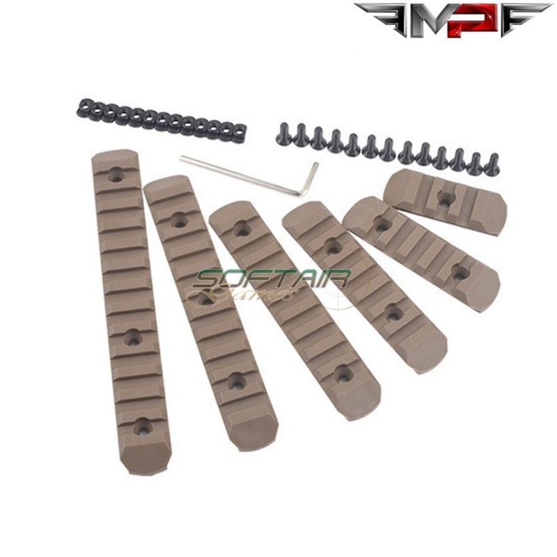 Set Rail For Keymod & LC Dark Earth Mp (mp02013-de)