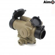 M4 Type Dot Sight & Laser Dark Earth Aim-o (ao3047-de)