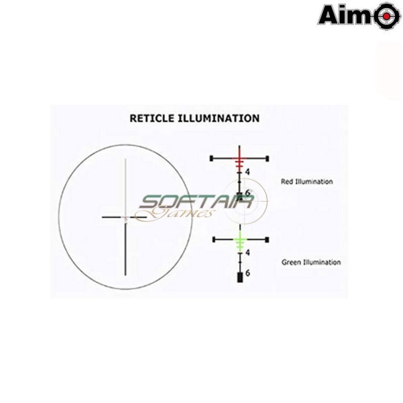Acog 4x32 W/qd Mount Scope Illuminated Reticle Black Aim-o (ao5319-bk)