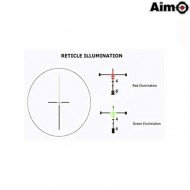 Acog 4x32 W/qd Mount Scope Illuminated Reticle Black Aim-o (ao5319-bk)