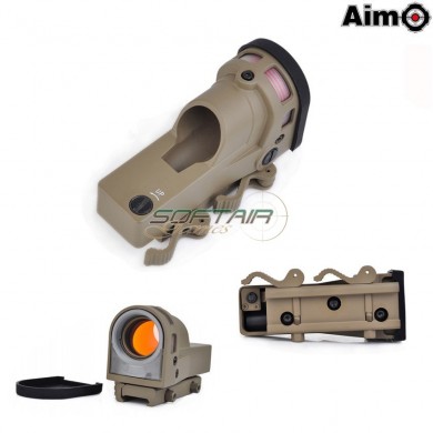 M21 Dot Auto Illuminato Reflex Dark Earth Aim-o (ao3045-de)