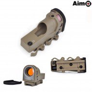 M21 Dot Auto Illuminato Reflex Dark Earth Aim-o (ao3045-de)