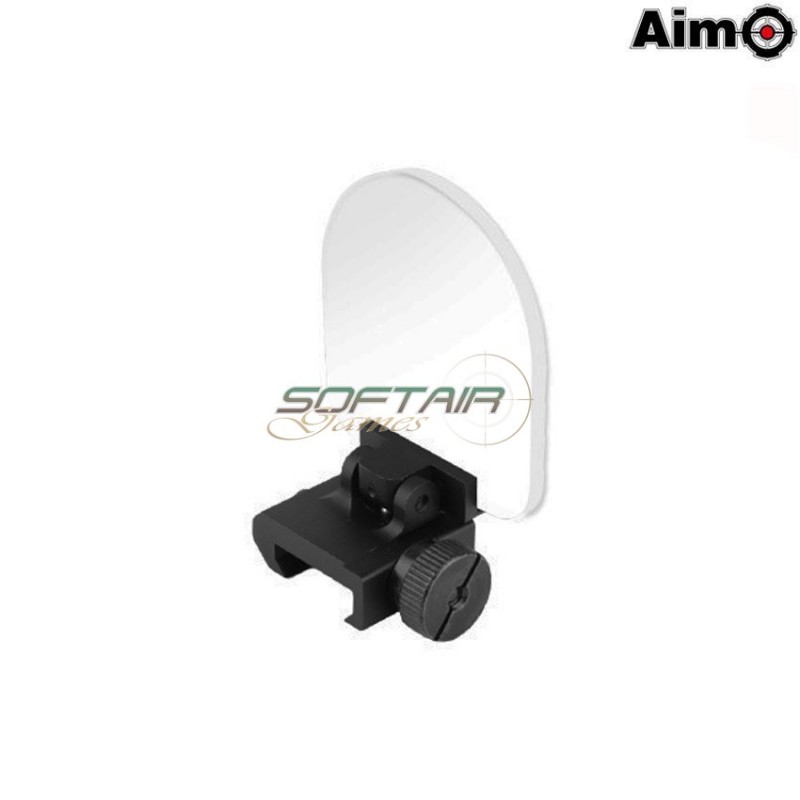 Protezione Ottica/dot/torcia Folding Lens Black Aim-o (ao7007-bk)
