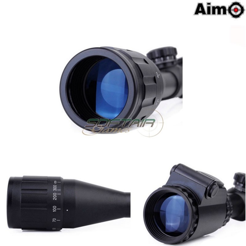 Scope 3-9x40e Illuminated Black Aim-o (ao3041-bk)