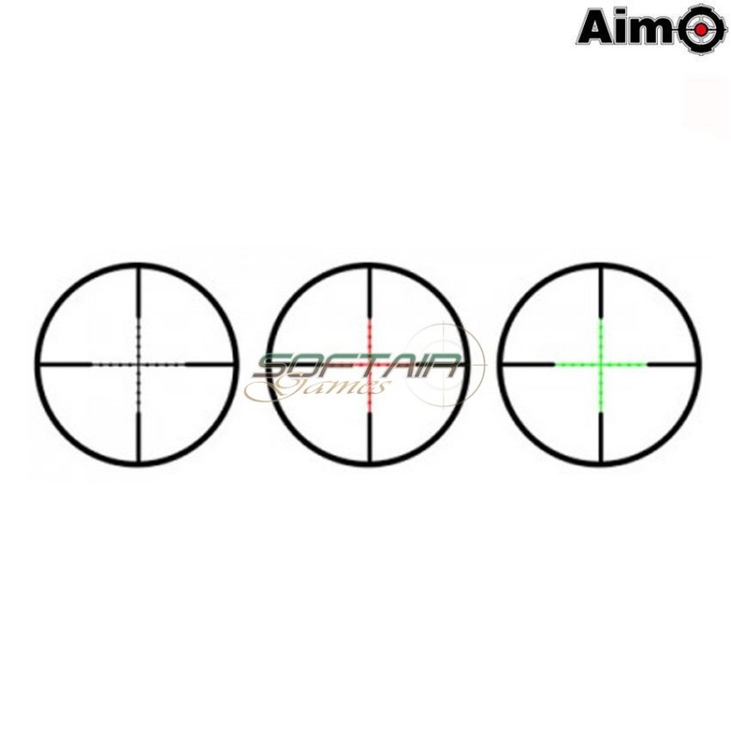 Scope 3-9x40e Illuminated Black Aim-o (ao3041-bk)