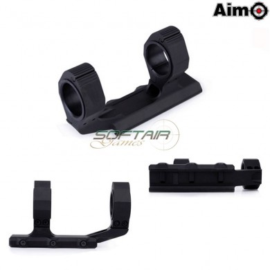 Precision Ultralight 1" Scope Mount 25.4mm/30mm Black Aim-o (ao9023-bk)