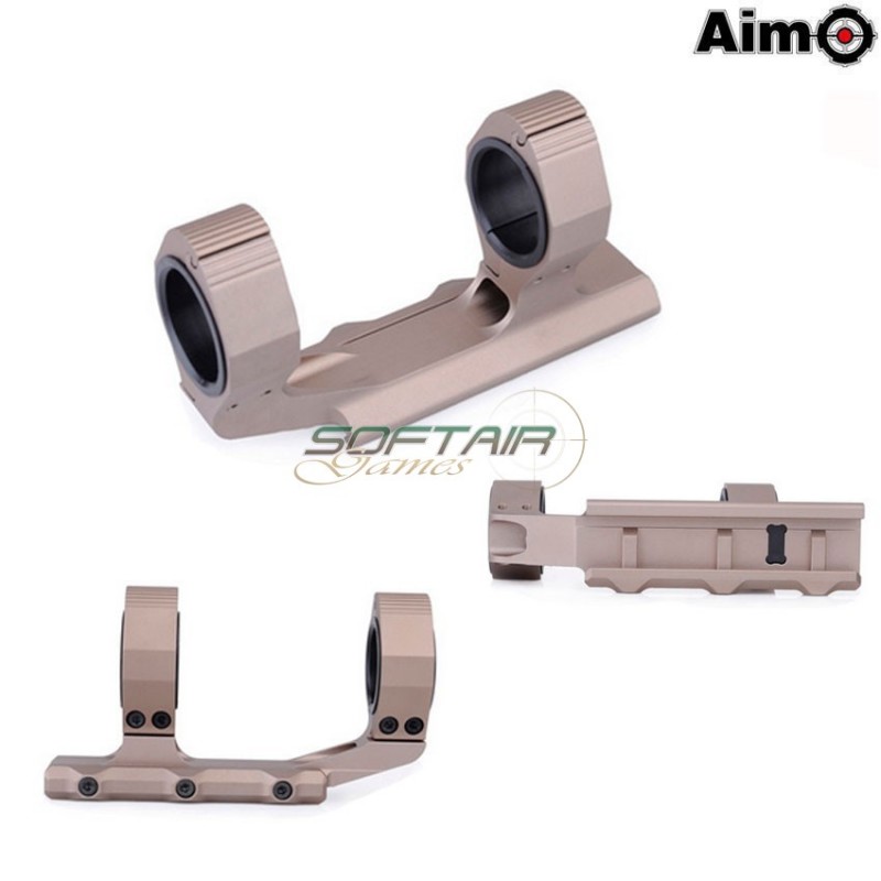 Precision Ultralight 1" Scope Mount 25.4mm/30mm Dark Earth Aim-o (ao9023-de)