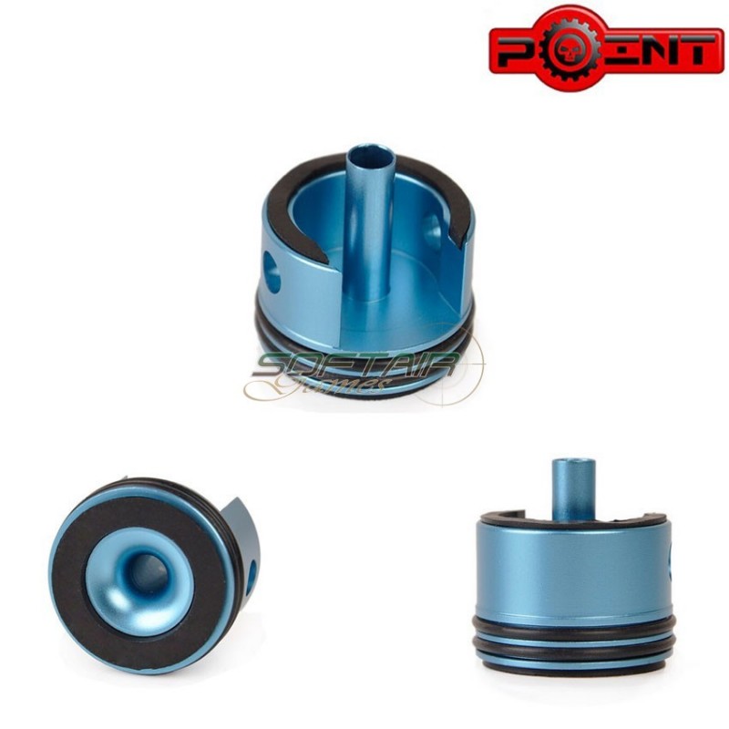 Testa Cilindro In Alluminio Doppio O-ring Silenziata Per Ver.2 Point (po-fb02003)