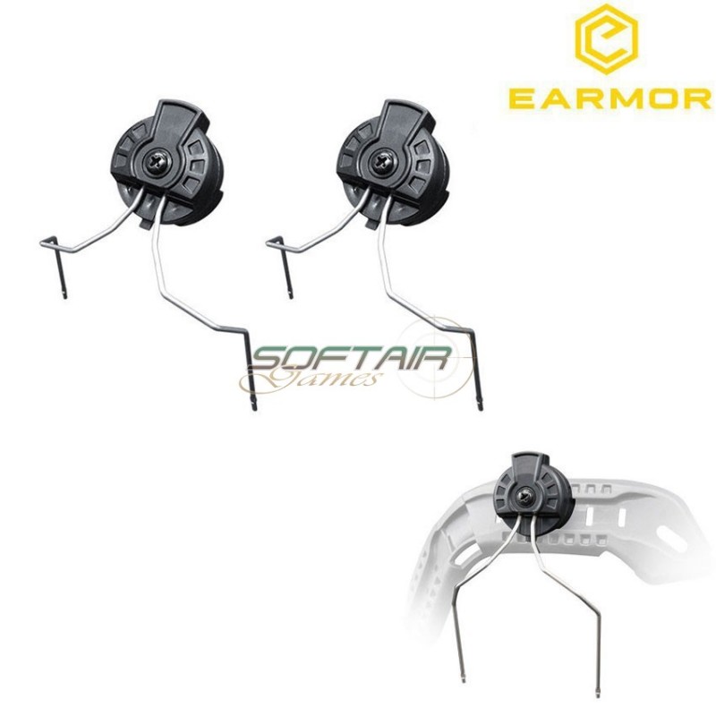 Set 2 Agganci Rail Kit Arc Model Earmor (ea-m11)