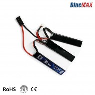 Batteria Lipo Connettore Mini Tamiya 11.1v X 1100mah 20c Cqb Type Bluemax-power® (bmp-11.1x1100-cqb)