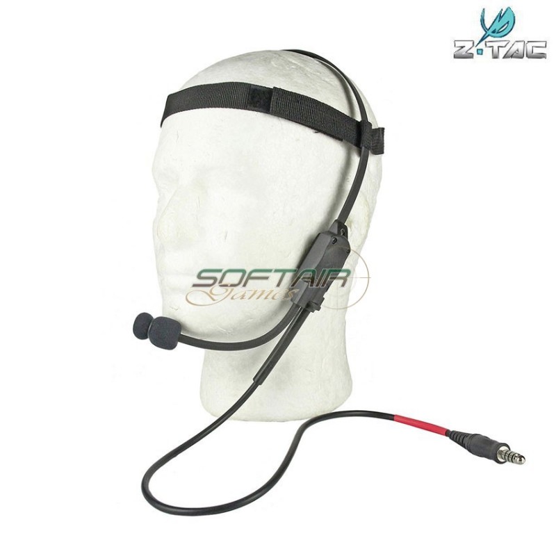 Headset Mh180-v Atlantic Signal Black Z-tactical (z136)