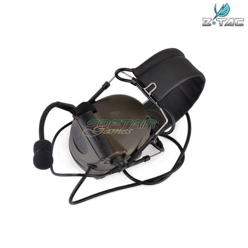 Headset/microphone Comtac Ii Foliage Green Z-tactical (z041-fg)