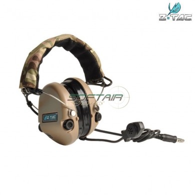 Cuffia Sordin Style Dark Earth Official Version Z-tactical (z111-de)